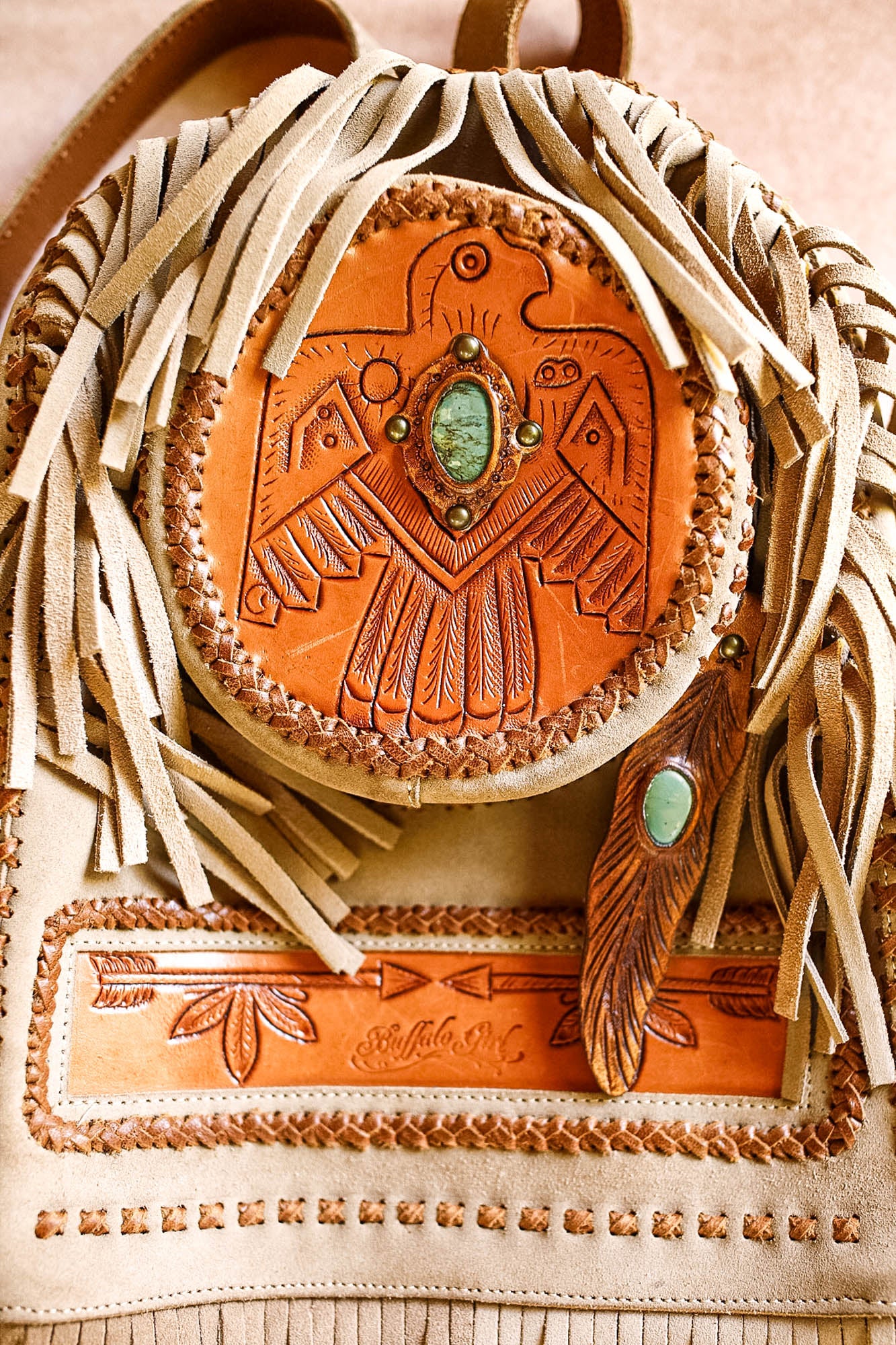 Only The Brave Thunderbird Backpack with Turquoise