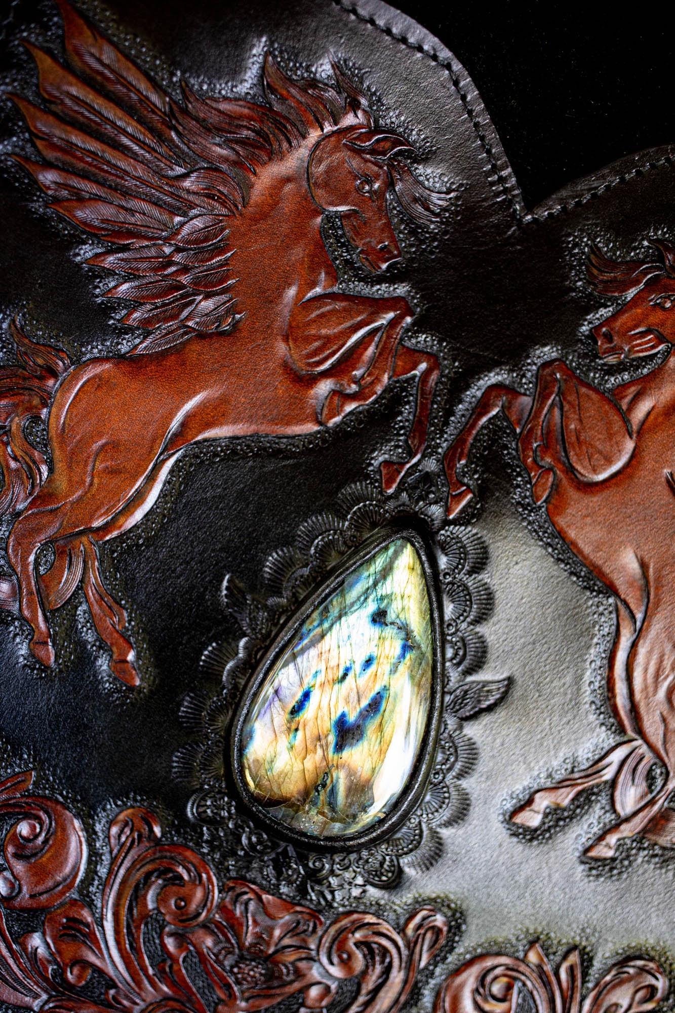 Dreamchaser Pegasus Backpack with Labradorite