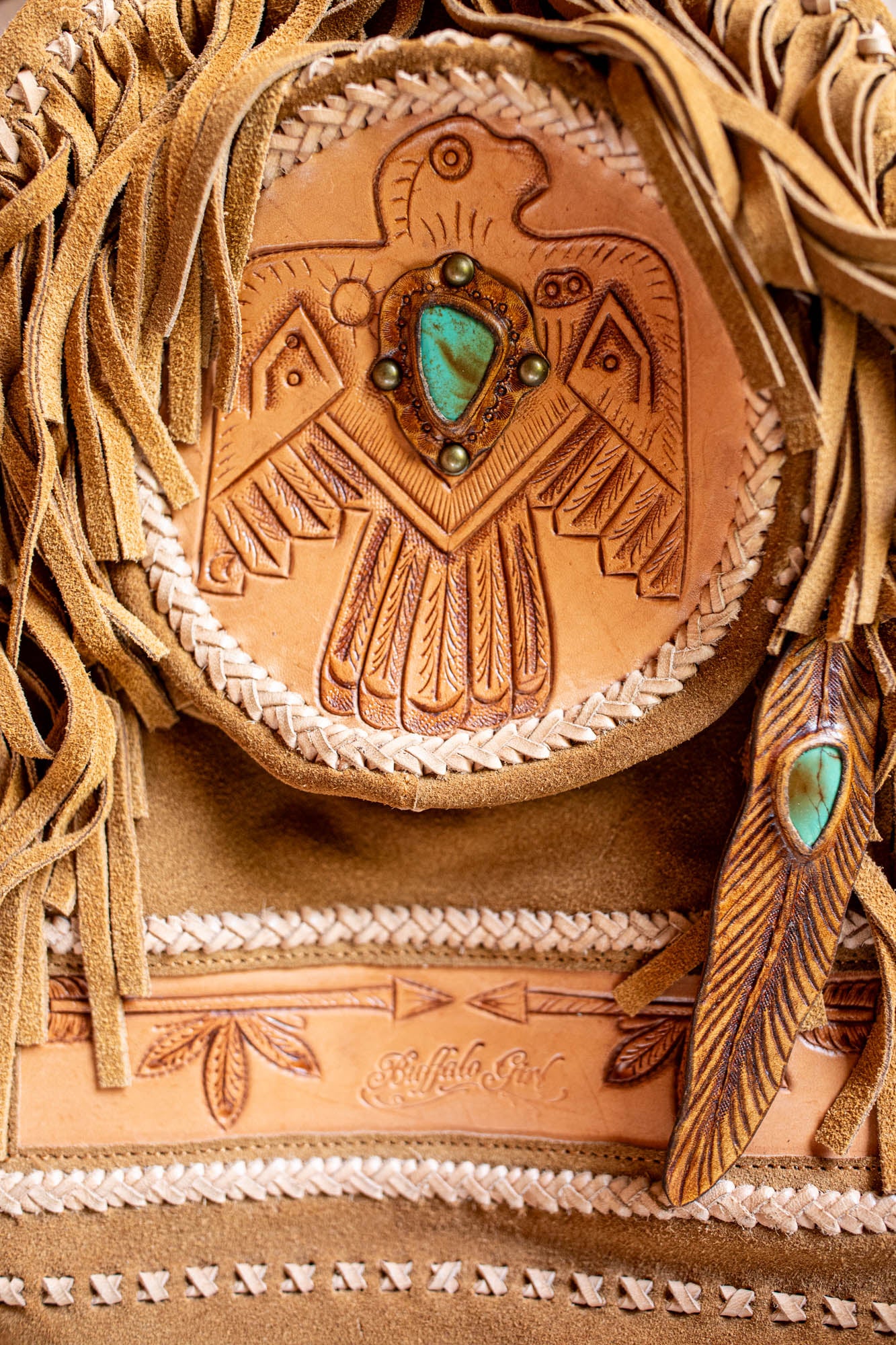 Only The Brave Thunderbird Backpack with Turquoise