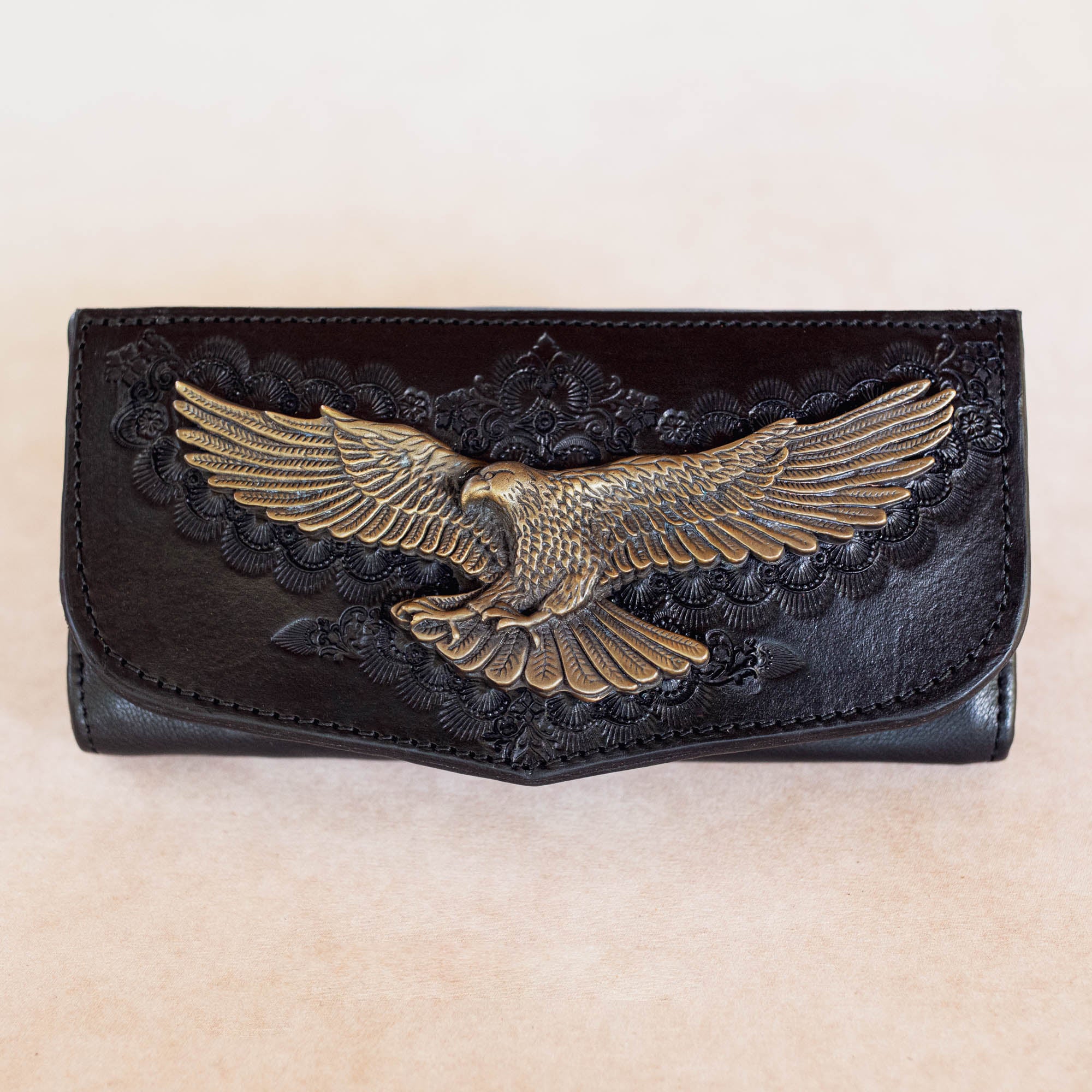 Rebel Eagle Wallet - Black