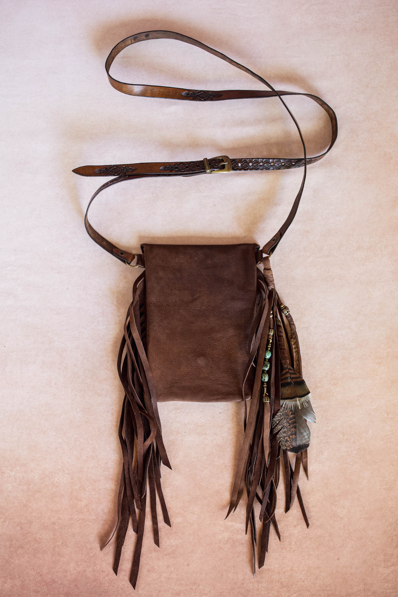 Gypsy Wanderer Phone Pouch with Dragon Stone