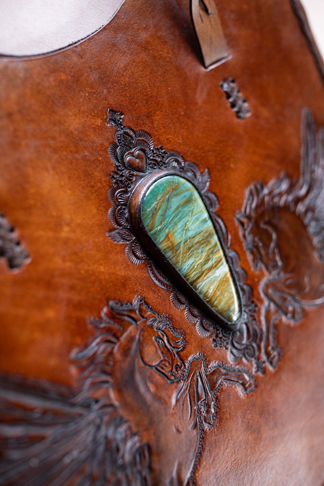 Dream Chaser Tote Bag with Dragon Stone