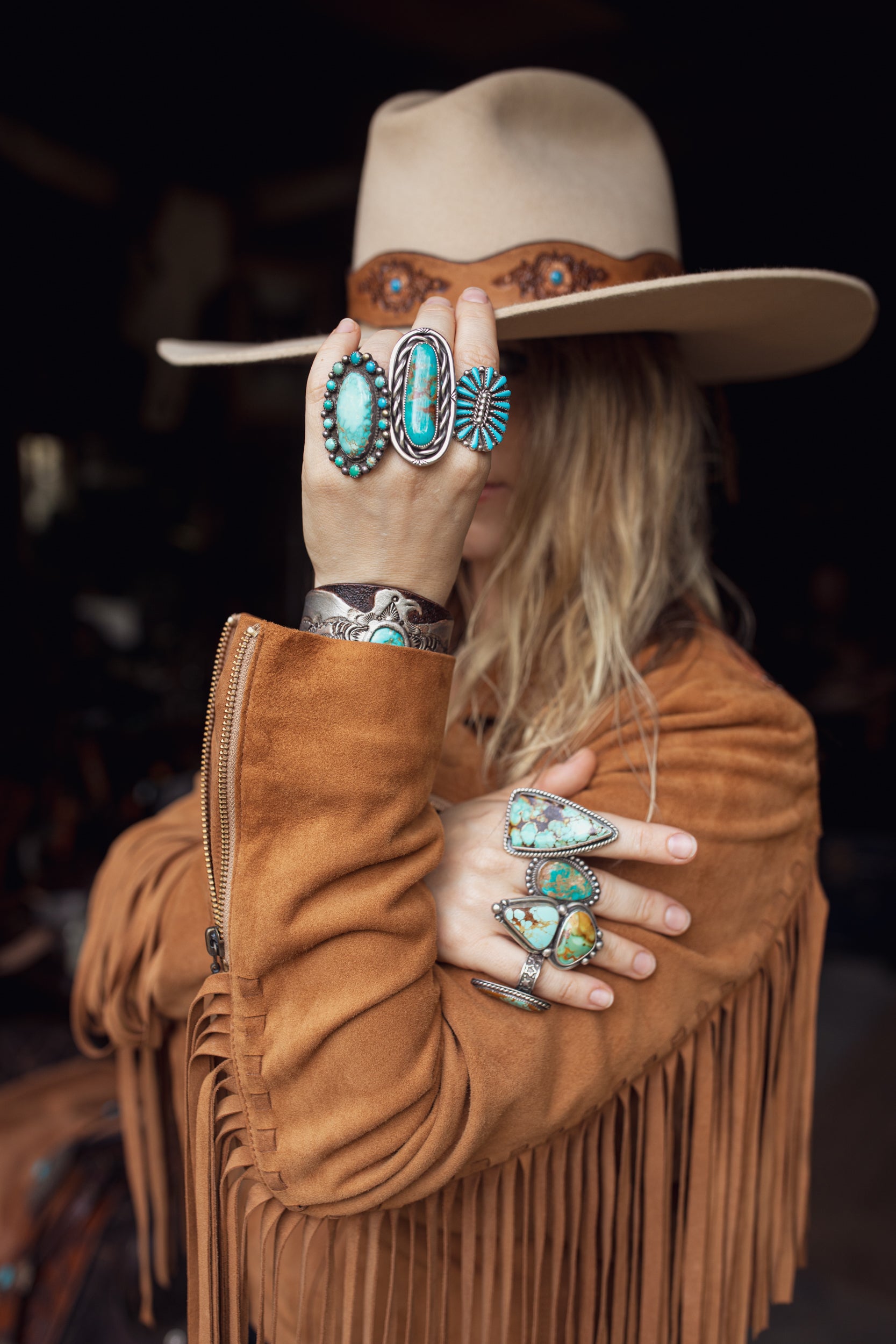 Vintage Zuni Cluster Ring
