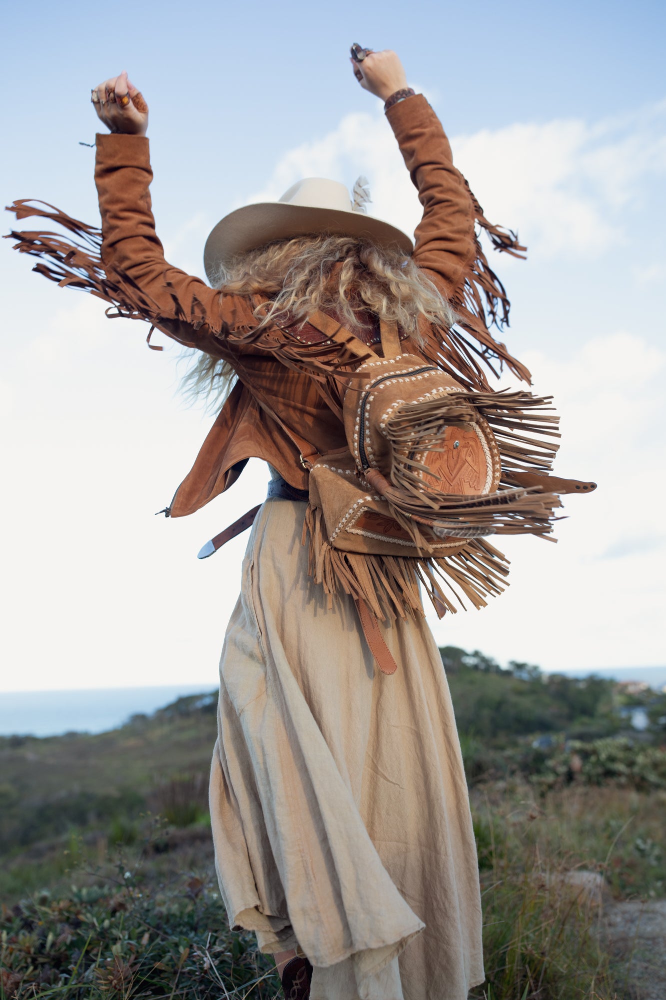 Only The Brave Thunderbird Backpack with Turquoise