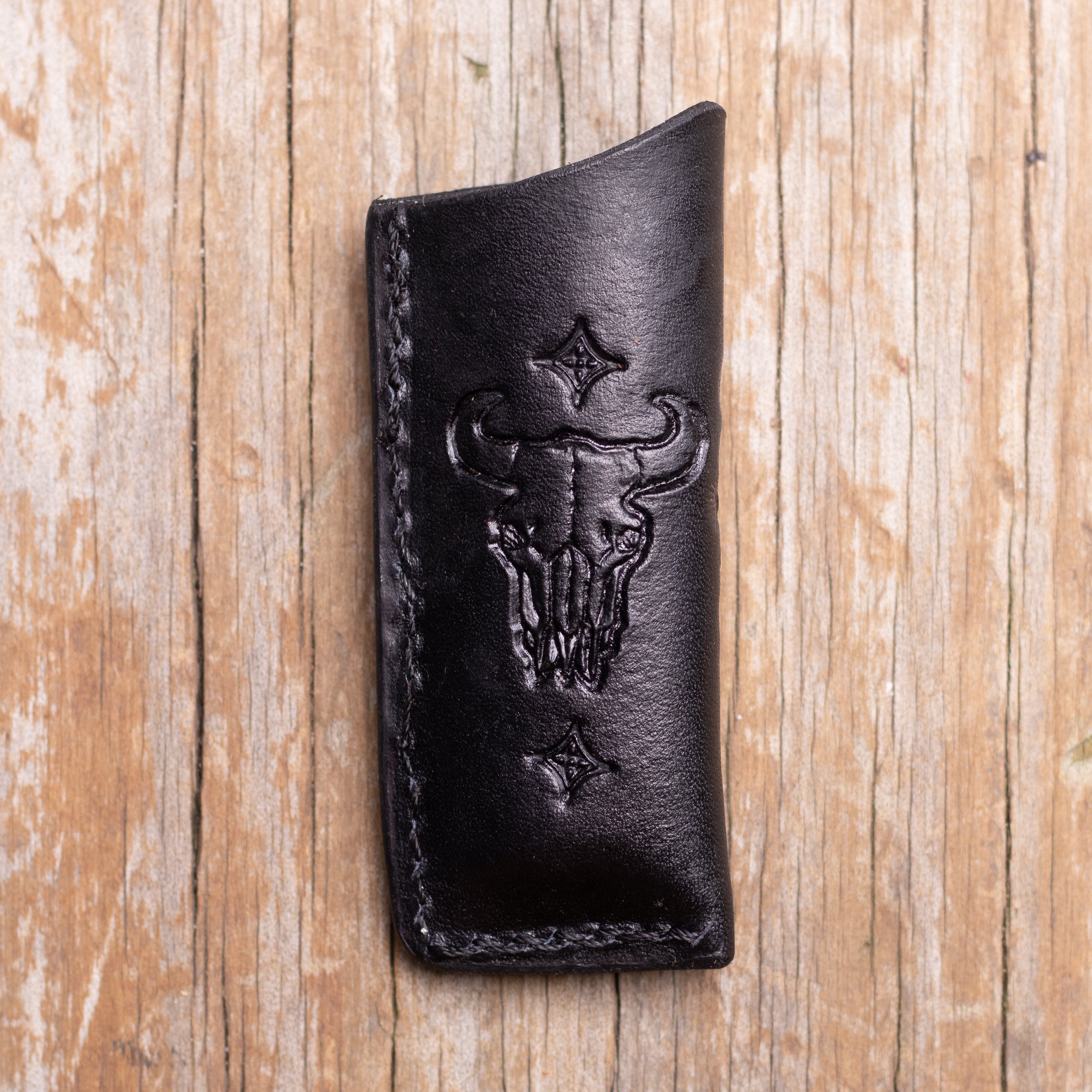 Buffalo Skull Lighter Case