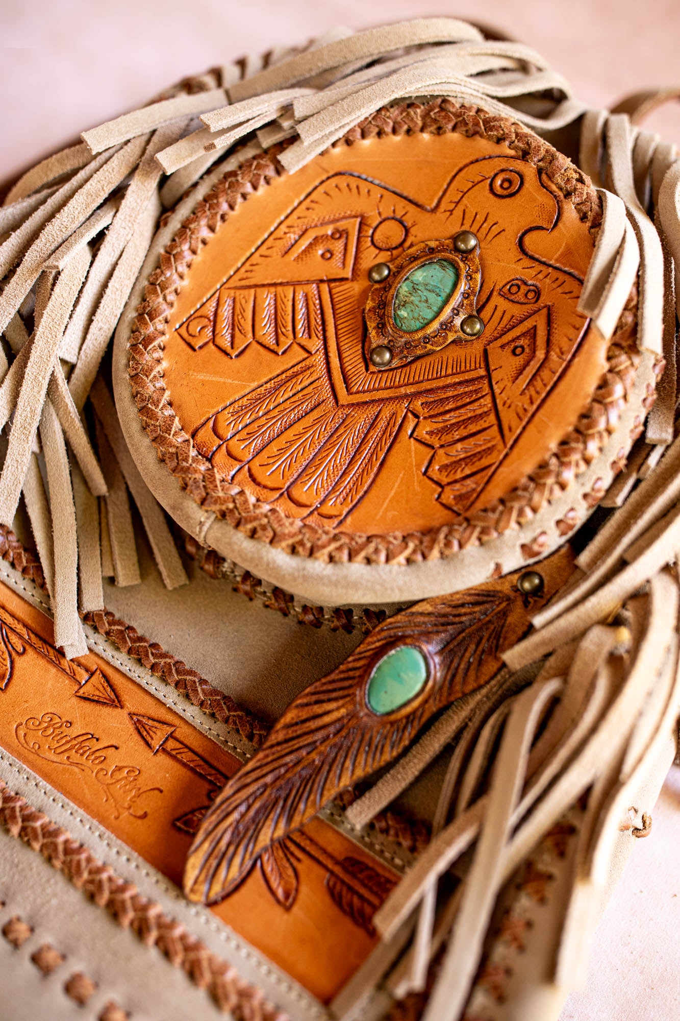 Only The Brave Thunderbird Backpack with Turquoise