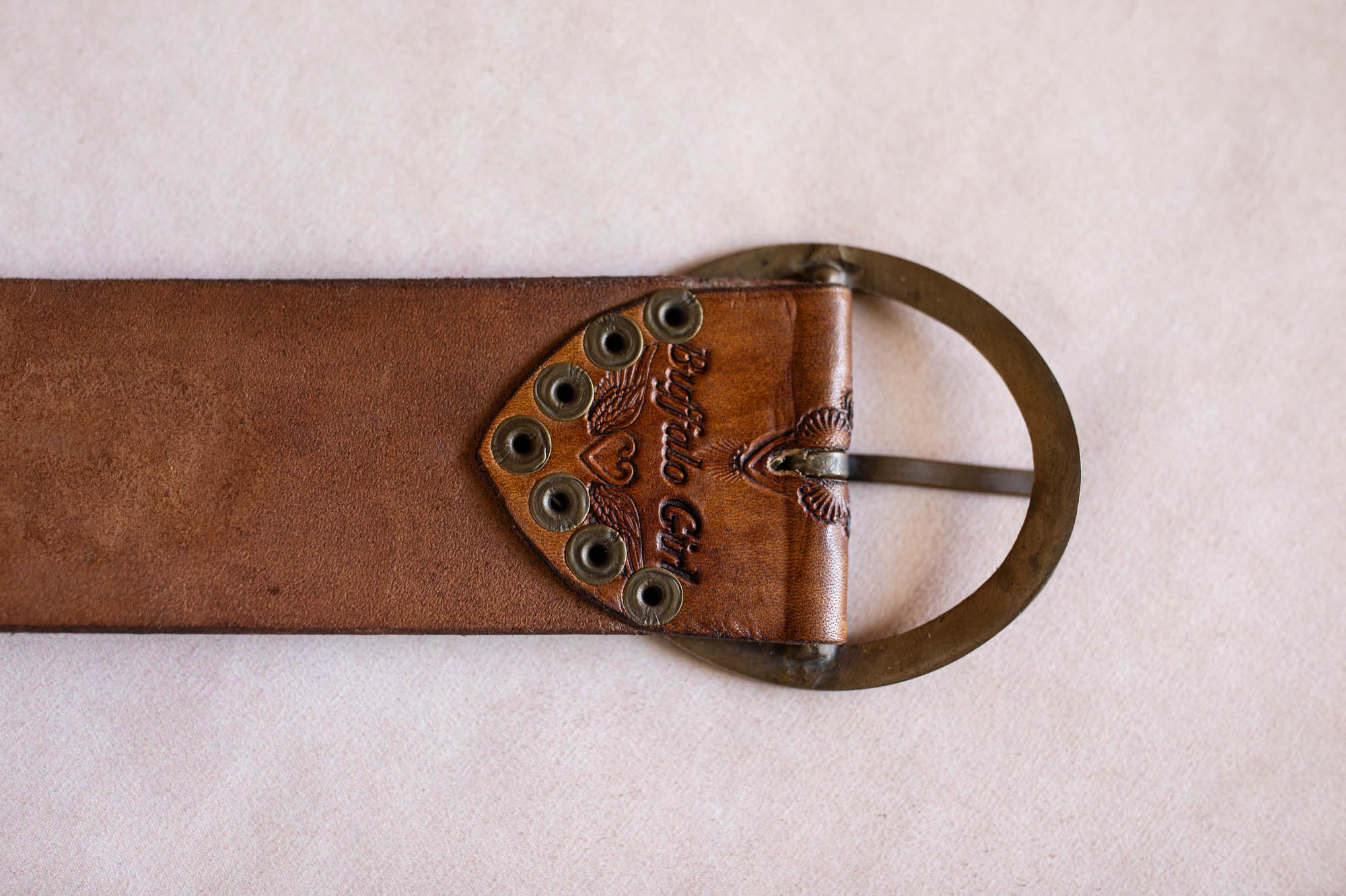 Wild Prairie Cutout Belt