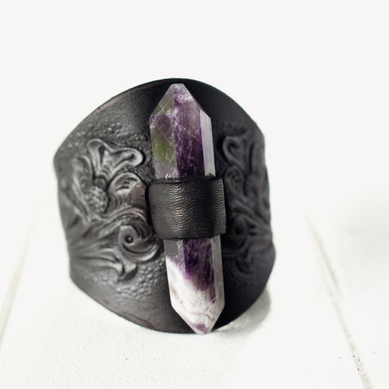 Western Priestess Cuff with Amethyst