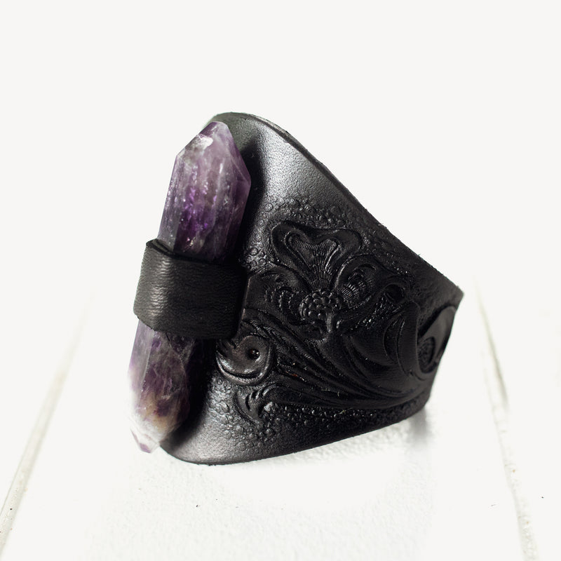 Western Priestess Cuff with Amethyst