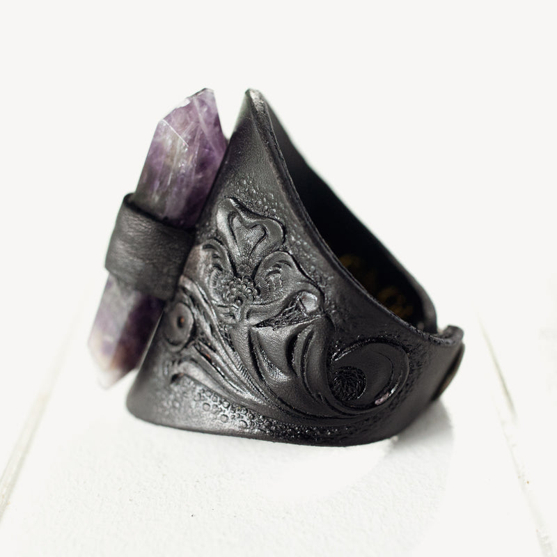 Western Priestess Cuff with Amethyst