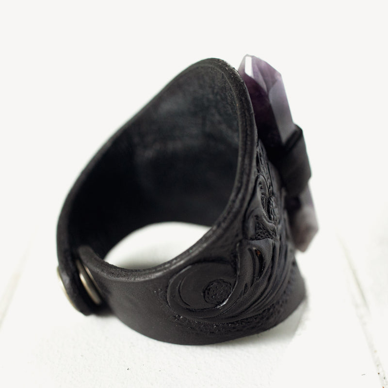 Western Priestess Cuff with Amethyst