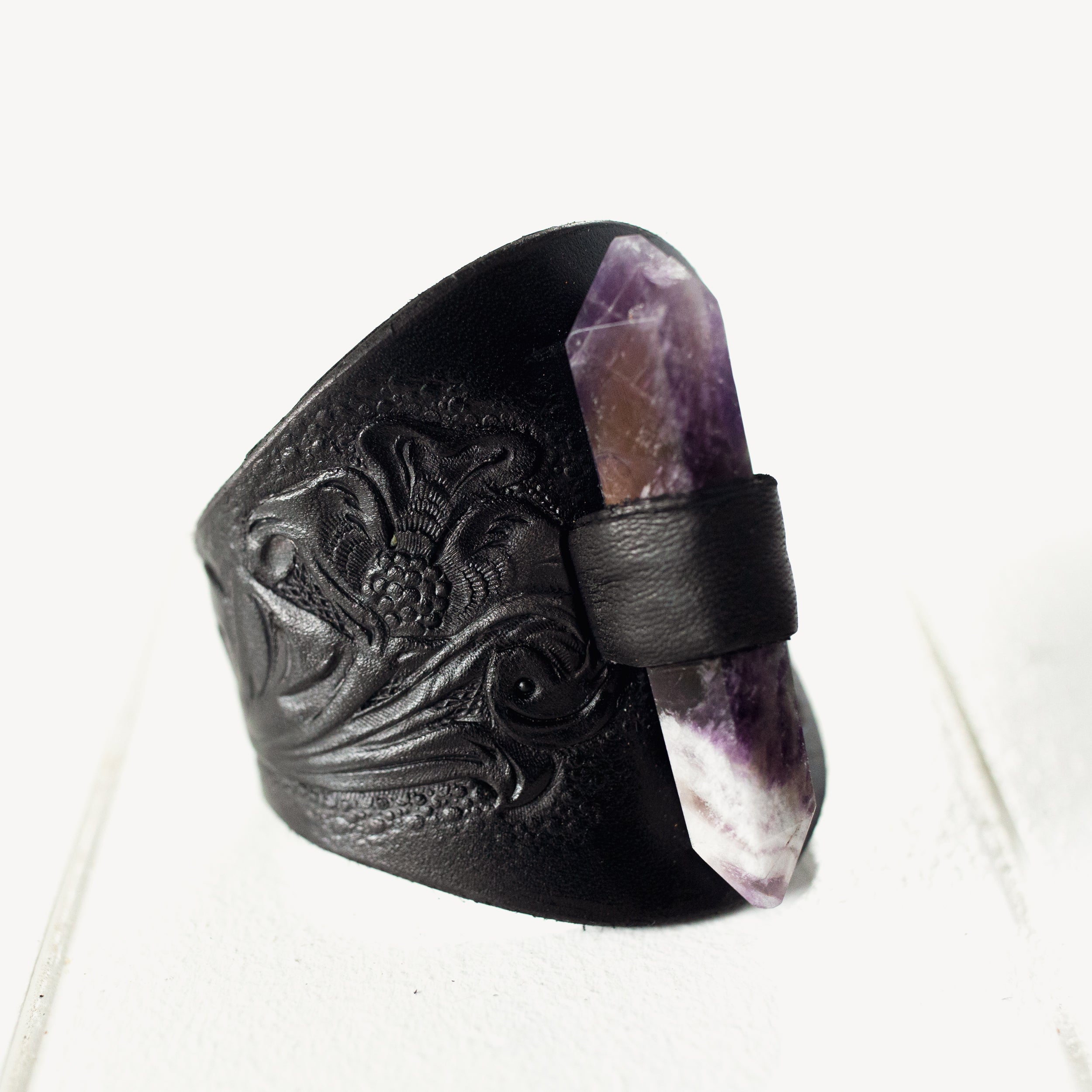 Western Priestess Cuff with Amethyst