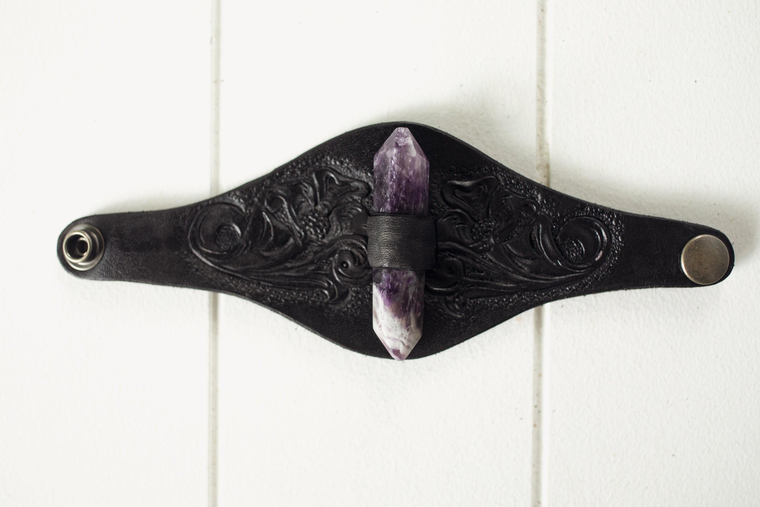 Western Priestess Cuff with Amethyst