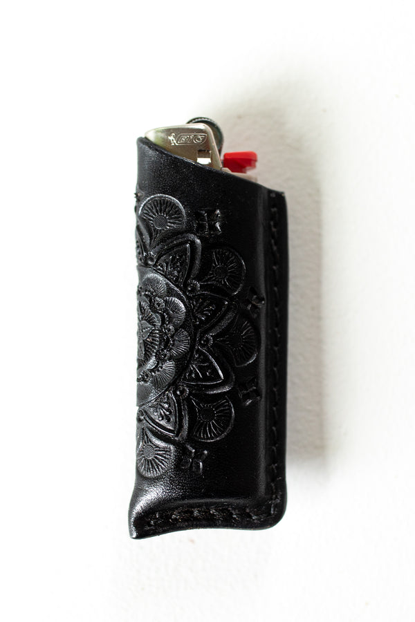 Mandala Woodstock Lighter Case