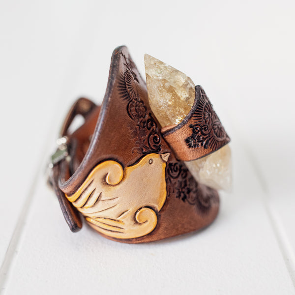 Priestess Cuff with Citrine