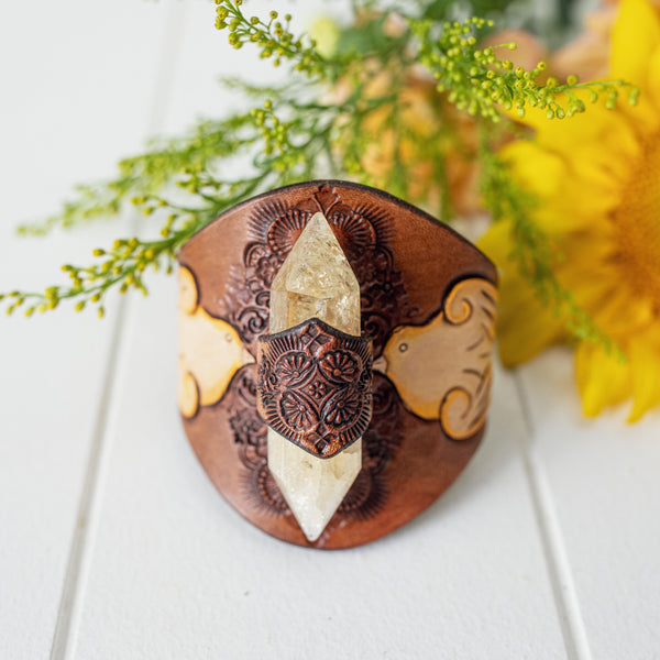 Priestess Cuff with Citrine