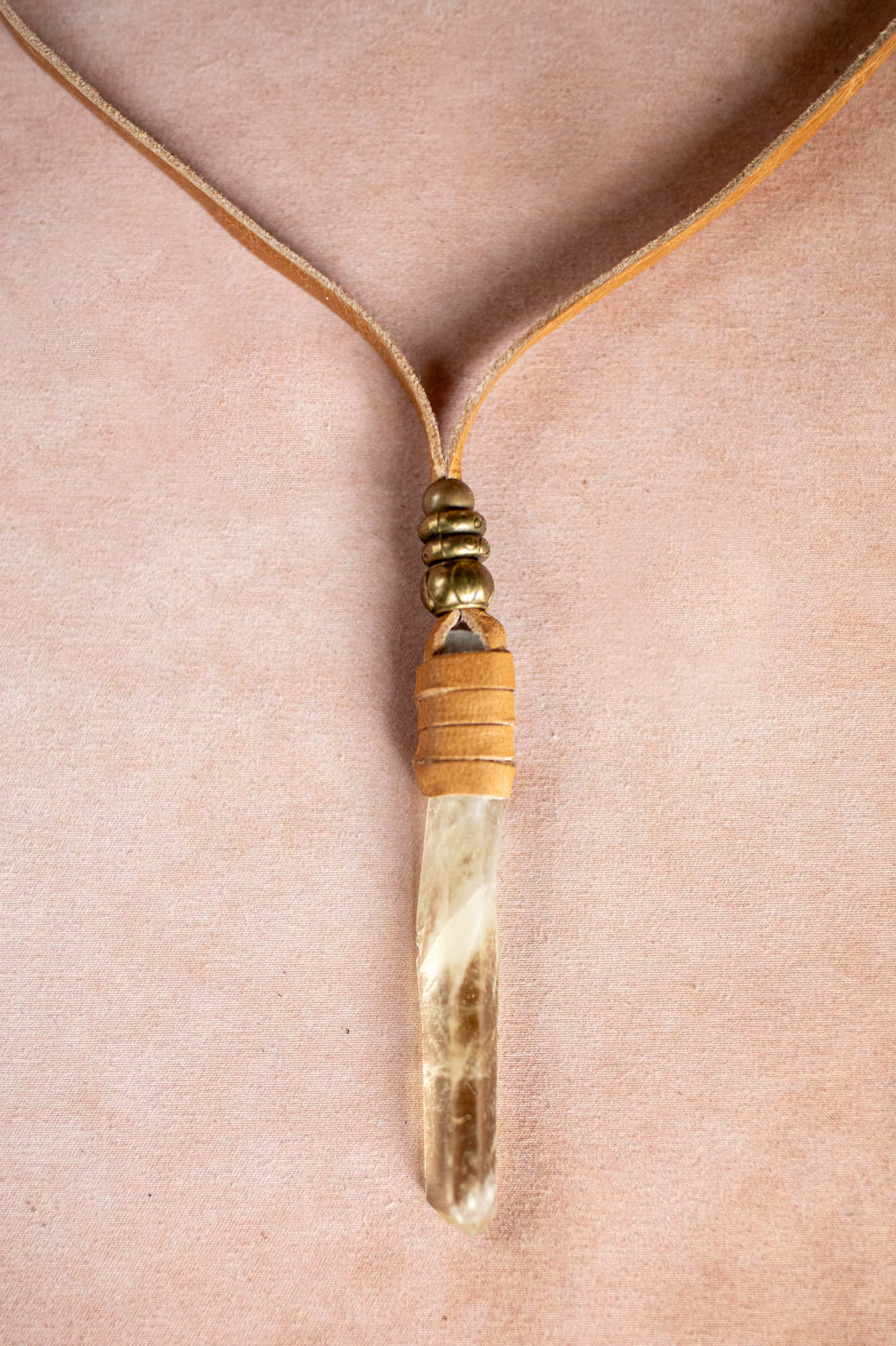 Citrine Priestess Necklace