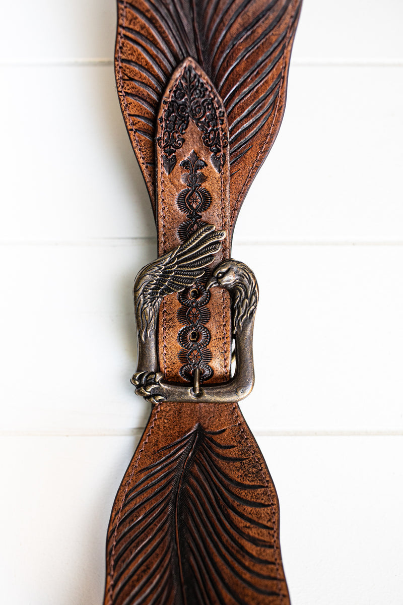 Gunslinger Feather Belt