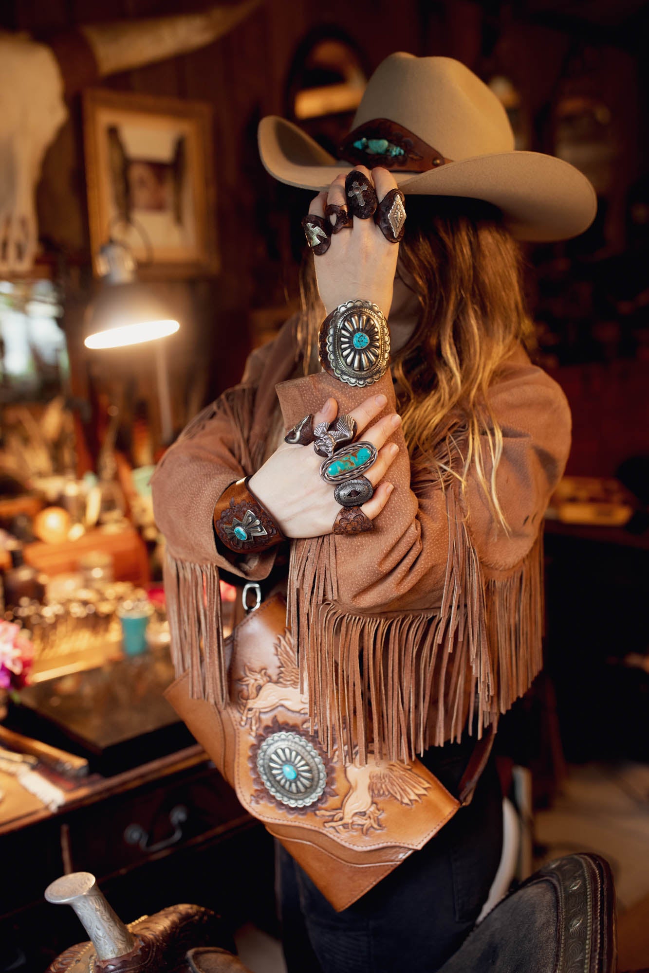 Navajo Concho Cuff