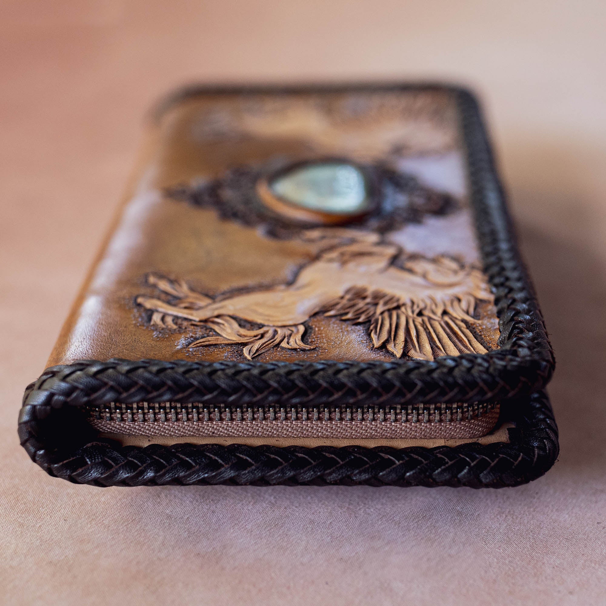 Large Double Sided Pegasus & Rebel Eagle Wallet