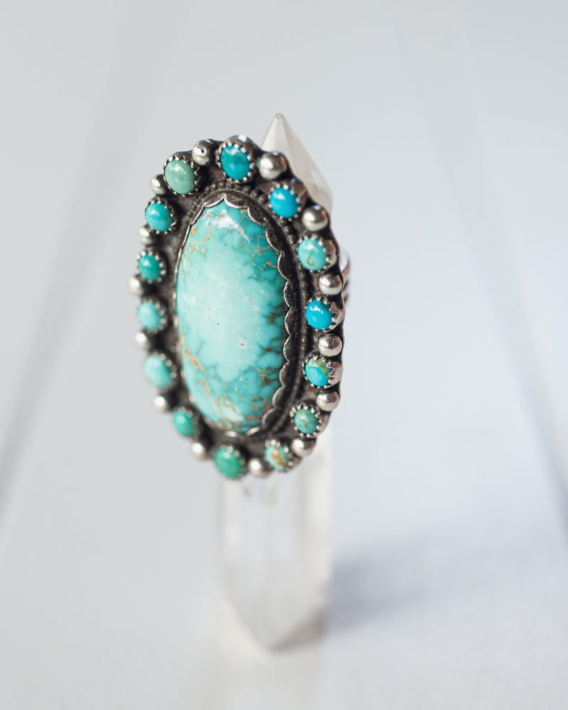 Vintage Navajo Turquoise Ring