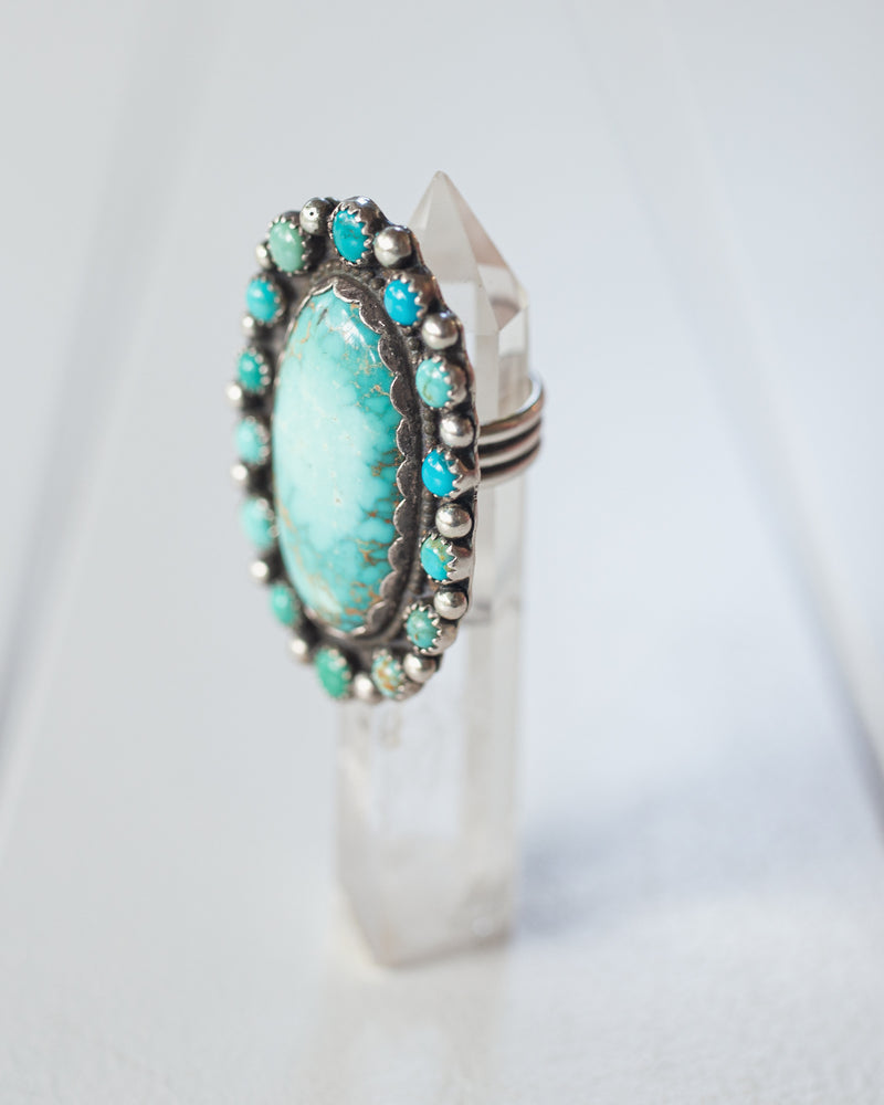 Vintage Navajo Turquoise Ring