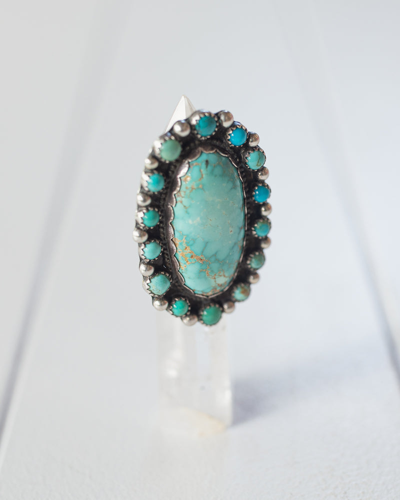 Vintage Navajo Turquoise Ring