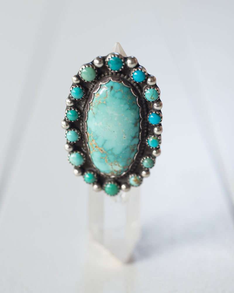 Vintage Navajo Turquoise Ring