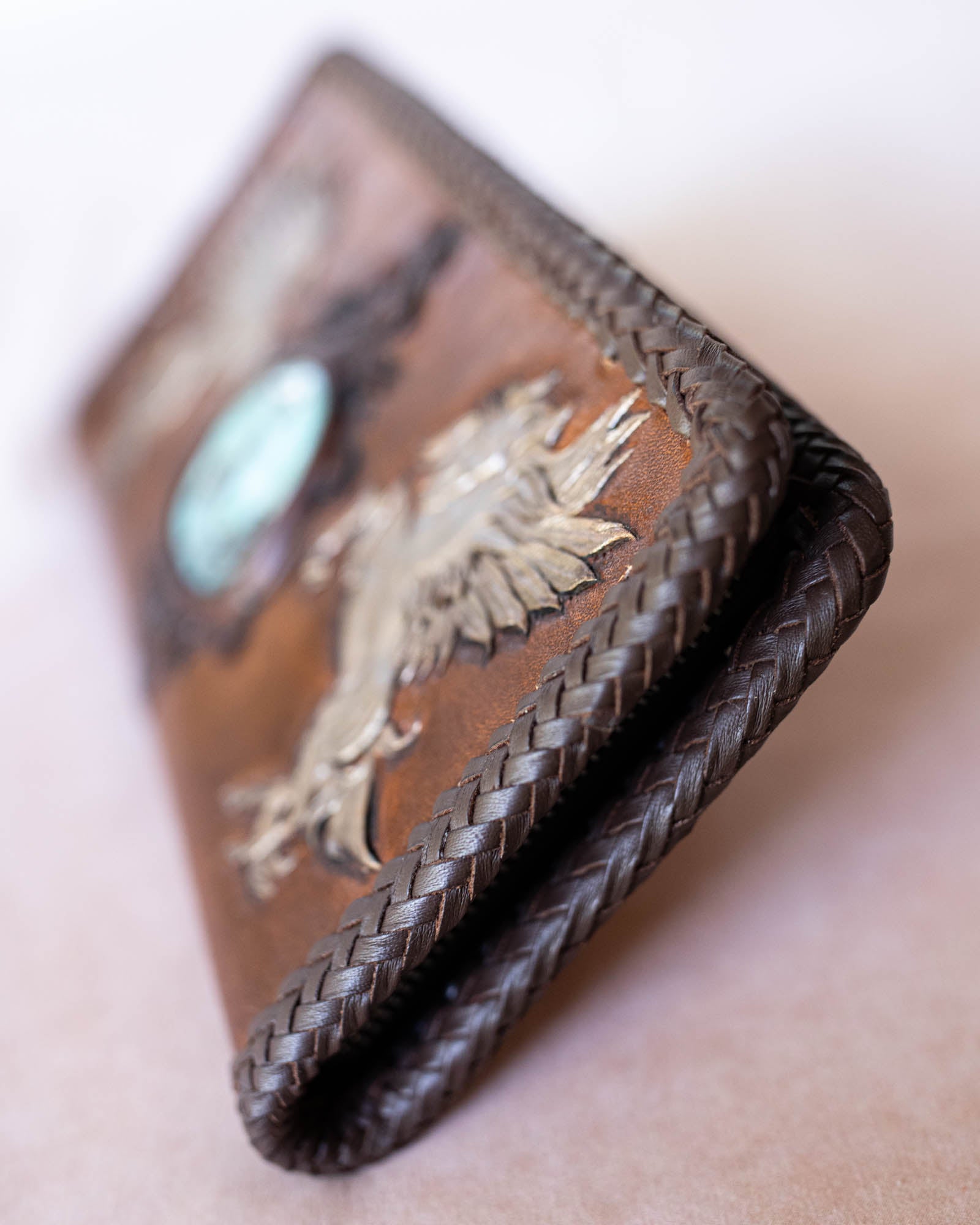 Large Double Sided Pegasus & Rebel Eagle Wallet