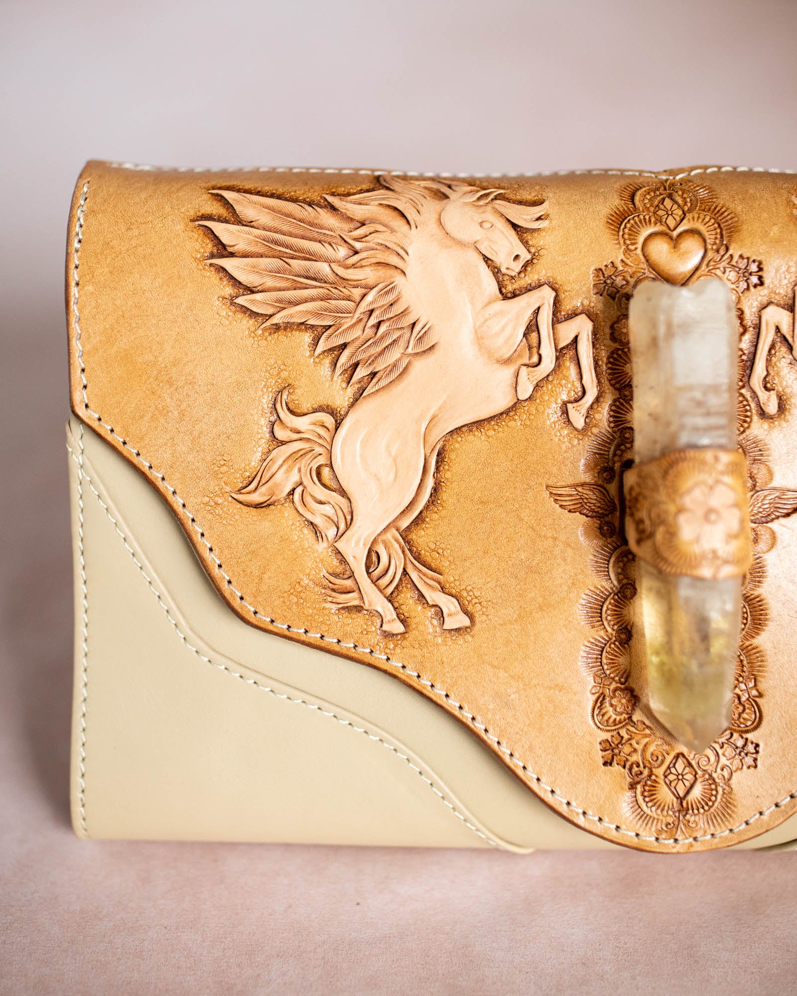 Pegasus Clutch with Citrine