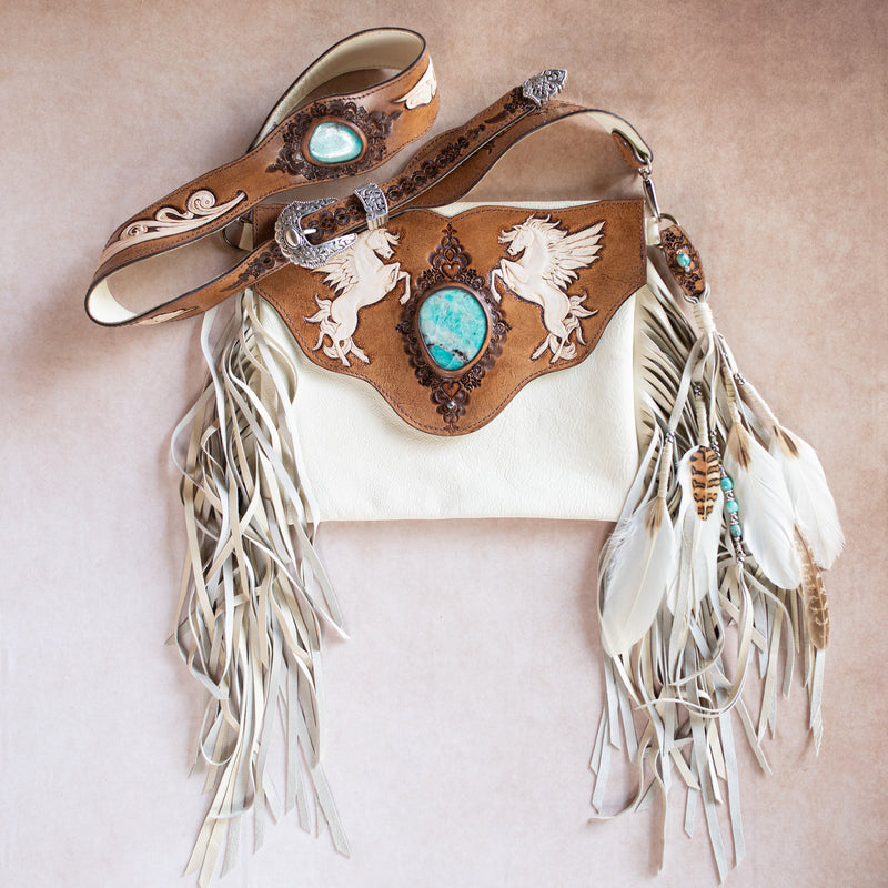 Pegasus Gypsy Wanderer Bag with Amazonite