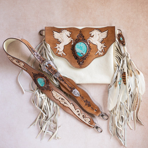 Pegasus Gypsy Wanderer Bag with Amazonite