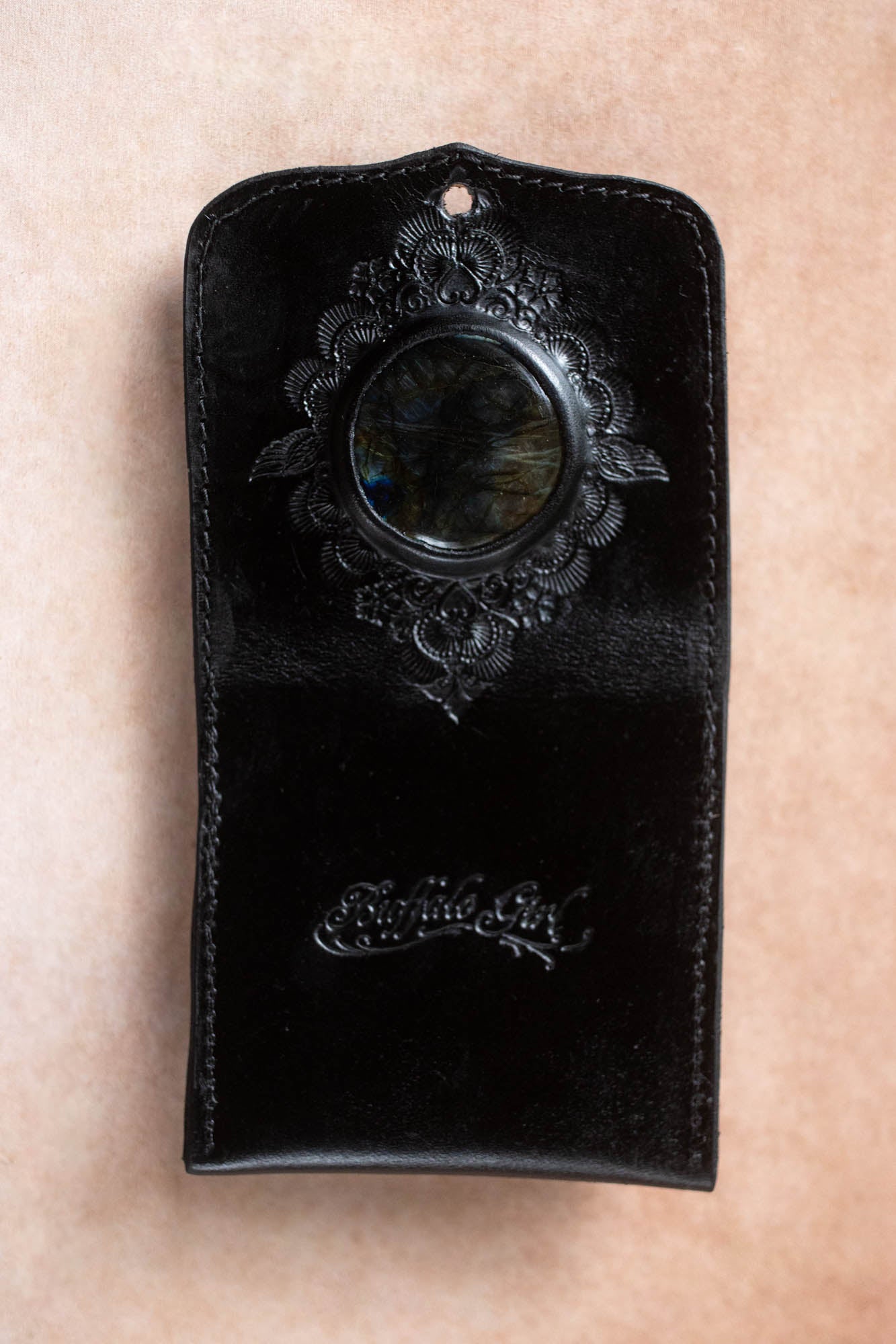 Pocket Wallet with Labradorite