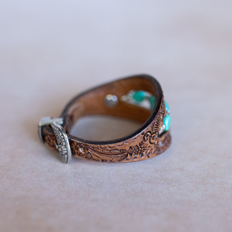 Savannah Cuff with Turquoise