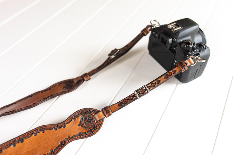 Buffalo Girl Camera Strap