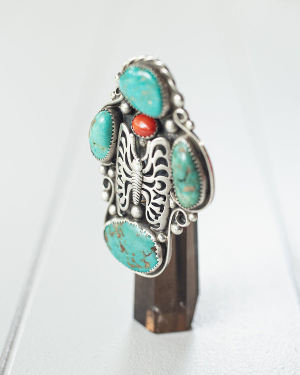 Vintage Navajo Turquoise Ring