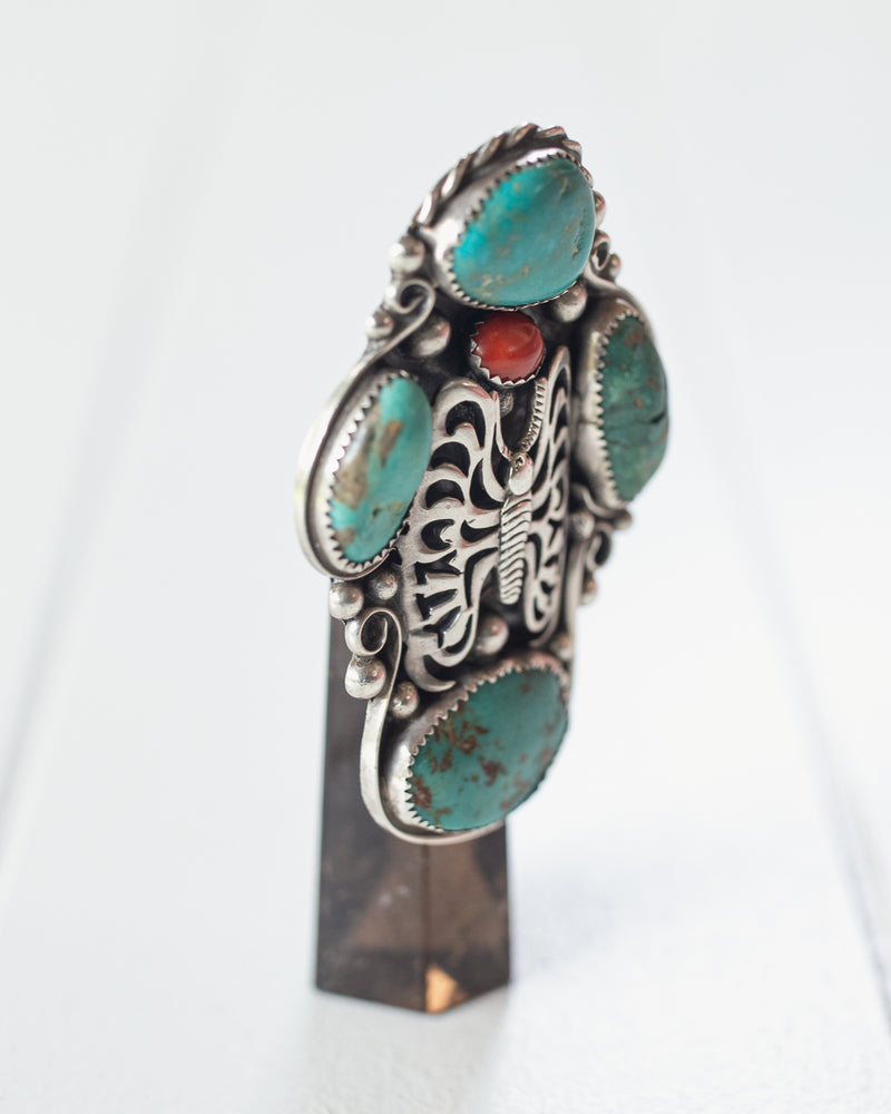 Vintage Navajo Turquoise Ring