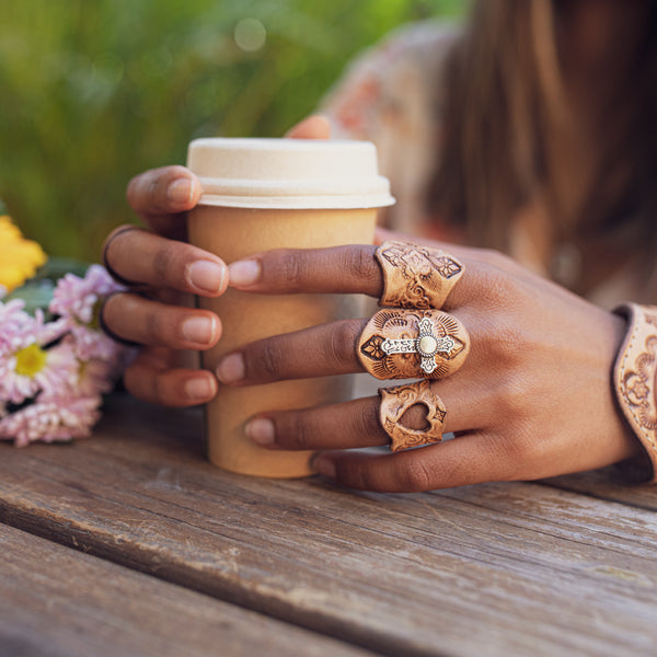 Silver Cross Ring