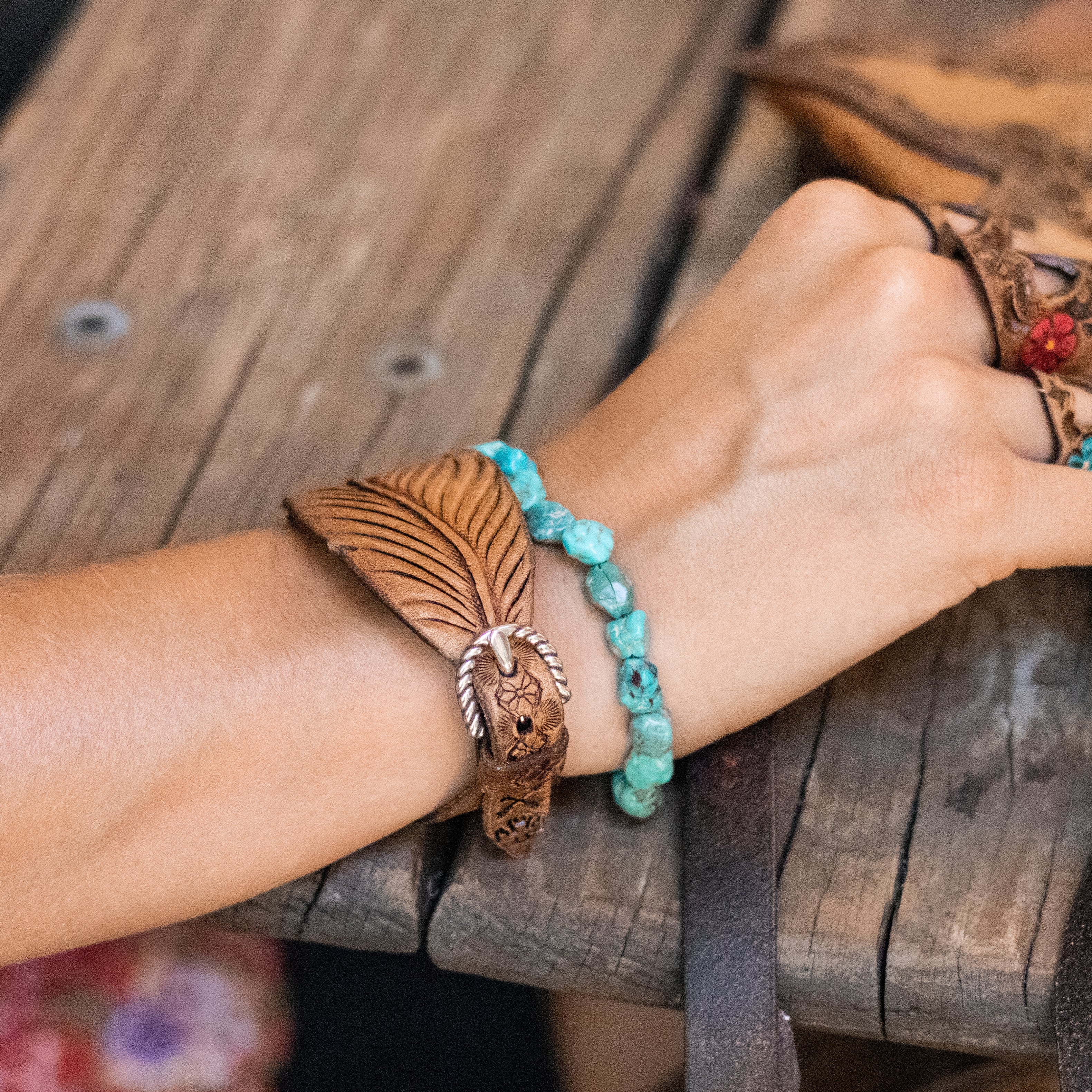 Little Eagle Feather Cuff